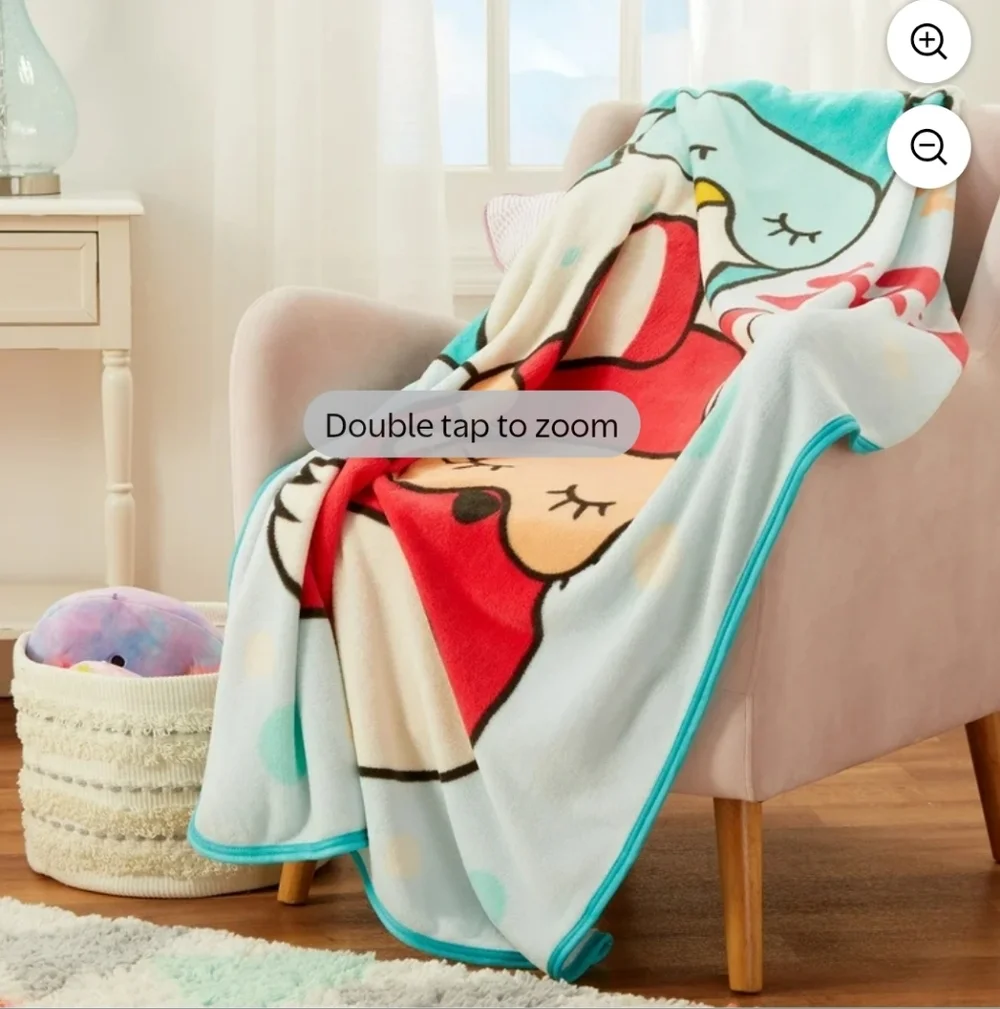 Squishmallows adorable blanket